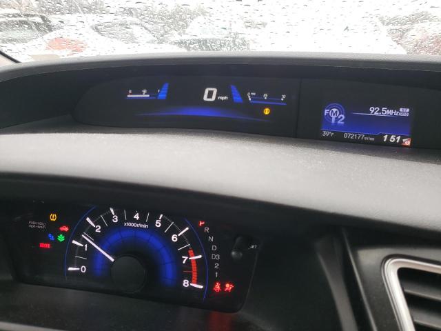 Photo 9 from auction – 2013 HONDA CIVIC LX with VIN 19XFB2F56DE047212
