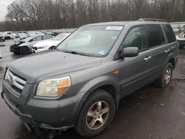 HONDA PILOT EX 2008 with VIN 5FNYF18478B013632 - Photo from auction