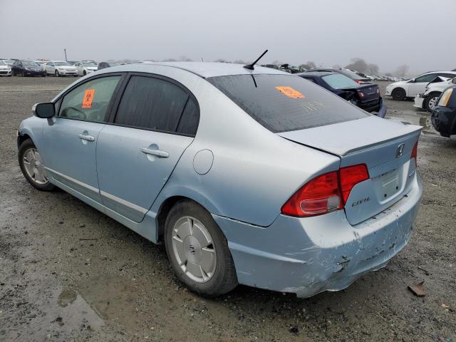 Photo 2 from auction – 2008 HONDA CIVIC HYBR with VIN JHMFA36298S011093