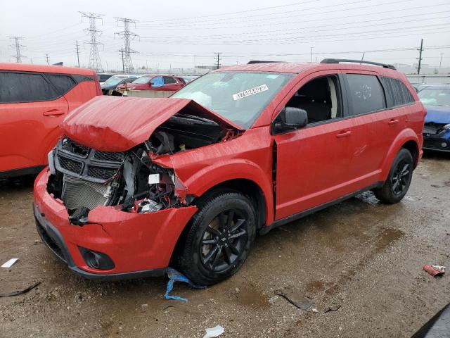 DODGE JOURNEY SE 2019 with VIN 3C4PDCBB8KT778801 - Photo from auction