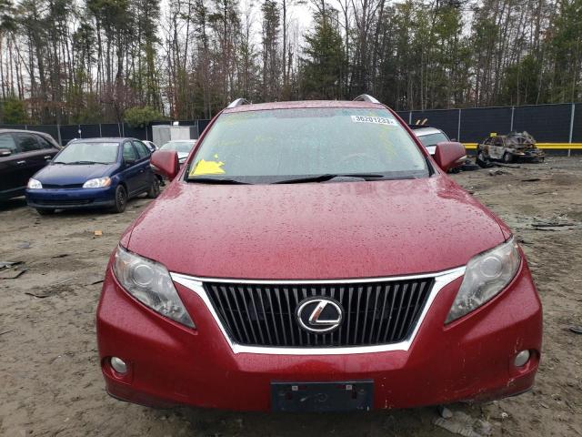Photo 5 from auction – 2011 LEXUS RX 350 with VIN 2T2BK1BA2BC086883