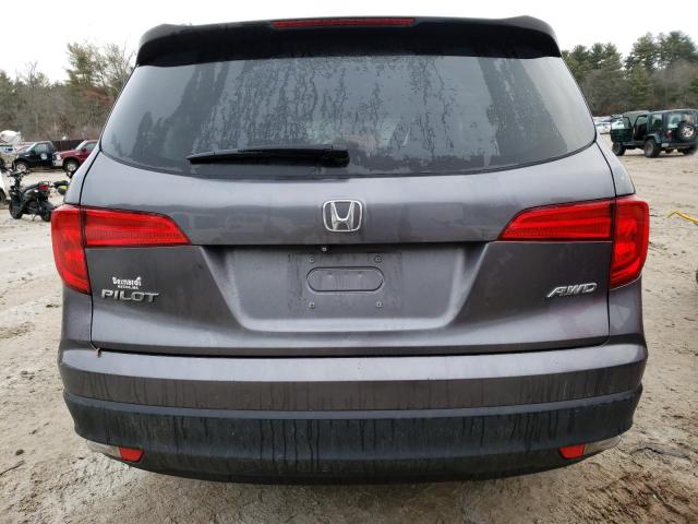 Photo 6 from auction – 2016 HONDA PILOT LX with VIN 5FNYF6H13GB037251