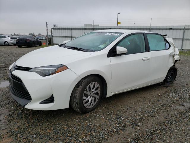 TOYOTA COROLLA L 2018 with VIN 5YFBURHEXJP834530 - Photo from auction