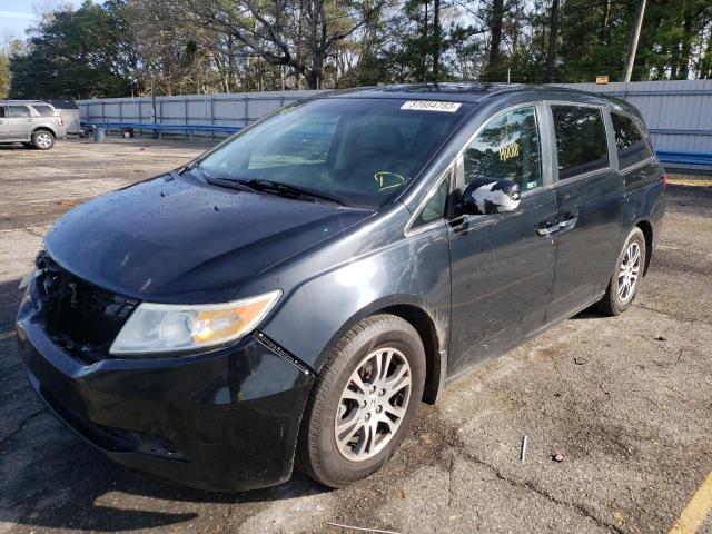 HONDA ODYSSEY EX 2012 with VIN 5FNRL5H66CB025446 - Photo from auction