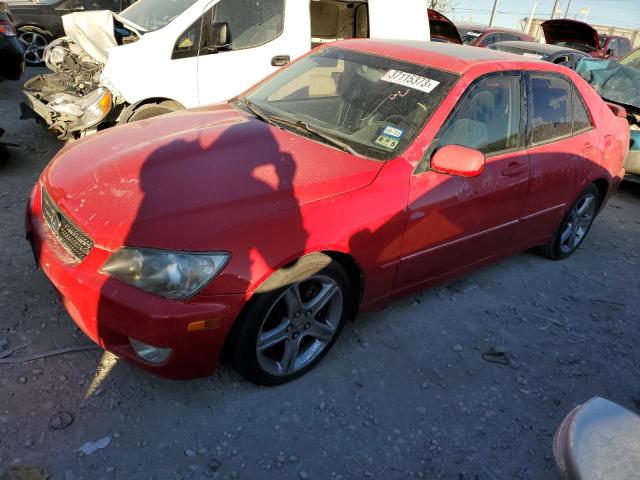 LEXUS IS 300 2002 with VIN JTHBD192920039016 - Photo from auction