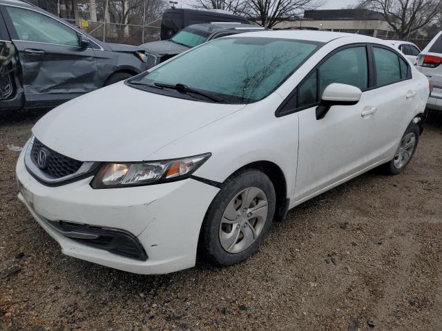HONDA CIVIC LX 2015 with VIN 19XFB2F53FE004028 - Photo from auction