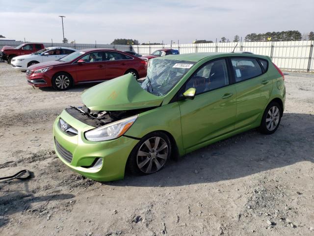 HYUNDAI ACCENT 2014 with VIN KMHCU5AE2EU178013 - Photo from auction