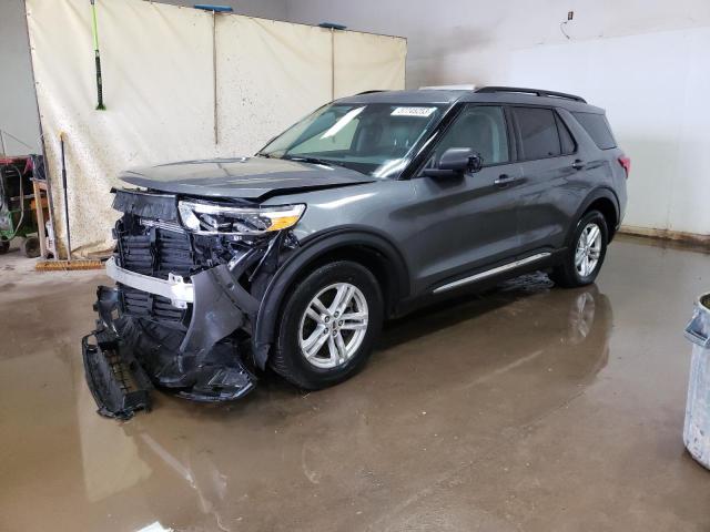 FORD EXPLORER X 2021 with VIN 1FMSK8DHXMGA58546 - Photo from auction