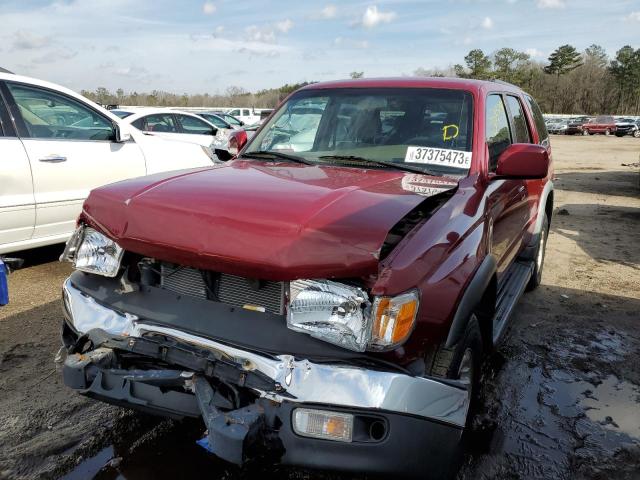 TOYOTA 4RUNNER SR 2000 with VIN JT3GN86R7Y0141118 - Photo from auction
