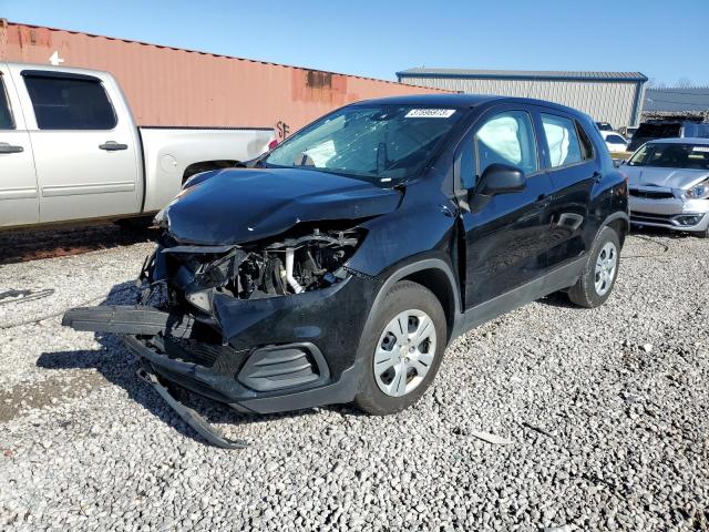 CHEVROLET TRAX LS 2018 with VIN 3GNCJKSB7JL268625 - Photo from auction