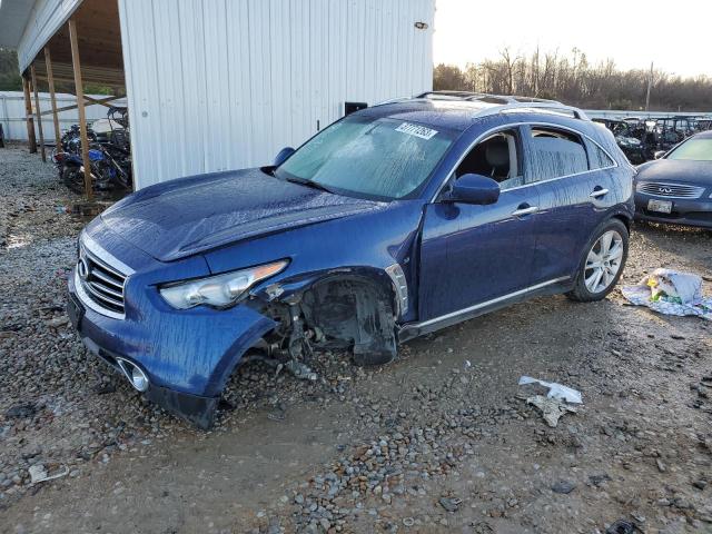 INFINITI QX70 2015 with VIN JN8CS1MW3FM480892 - Photo from auction