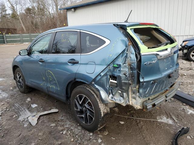 Photo 2 from auction – 2016 HONDA CR-V SE with VIN 5J6RM4H42GL035085