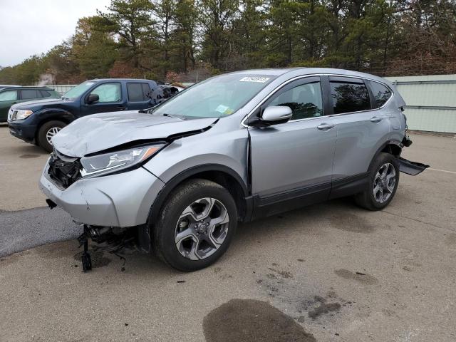 HONDA CR-V EX 2019 with VIN 7FARW2H55KE033277 - Photo from auction