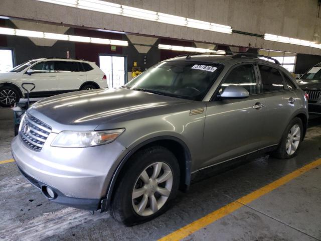 INFINITI FX35 2005 with VIN JNRAS08W75X210374 - Photo from auction
