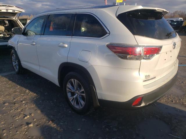 Photo 2 from auction – 2015 TOYOTA HIGHLANDER with VIN 5TDJKRFH8FS129965