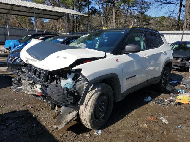 JEEP COMPASS TR 2020 with VIN 3C4NJDDB5LT220974 - Photo from auction