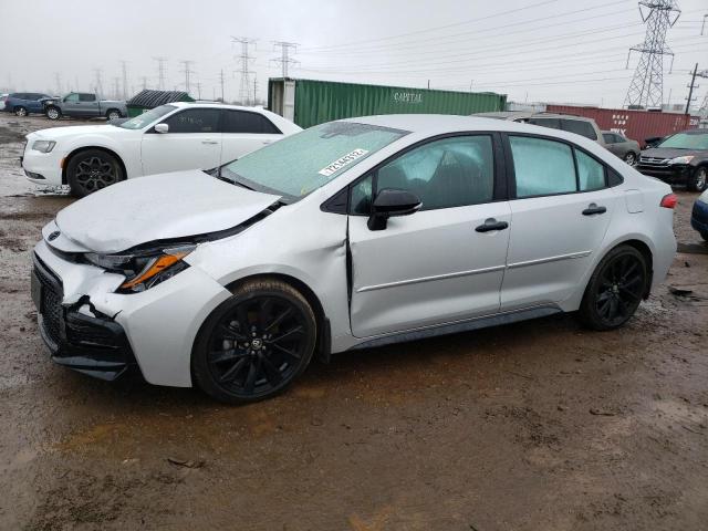 TOYOTA COROLLA SE 2021 with VIN 5YFS4MCE3MP097296 - Photo from auction