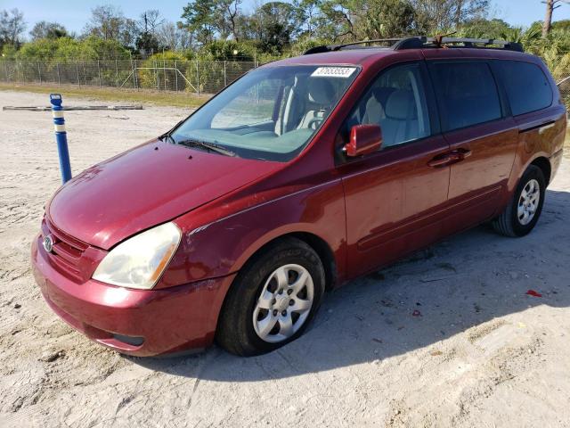 KIA SEDONA EX 2008 with VIN KNDMB233486264649 - Photo from auction