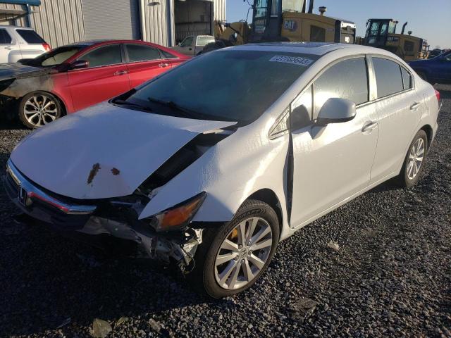 HONDA CIVIC EX 2012 with VIN 19XFB2F80CE075533 - Photo from auction