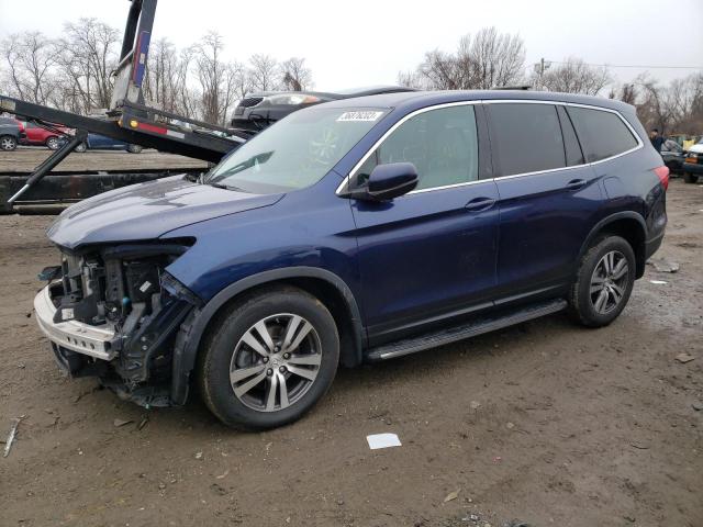 HONDA PILOT EXL 2016 with VIN 5FNYF6H59GB093813 - Photo from auction