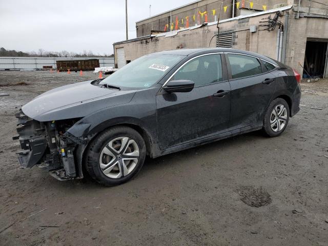 HONDA CIVIC LX 2018 with VIN 2HGFC2F52JH509389 - Photo from auction