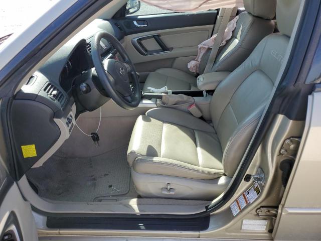 Photo 7 from auction – 2008 SUBARU LEGACY 2.5 with VIN 4S3BL616X86206232