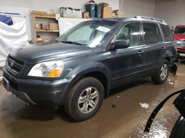 HONDA PILOT EXL 2005 with VIN 2HKYF18525H522744 - Photo from auction