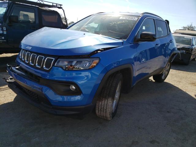 JEEP COMPASS LA 2022 with VIN 3C4NJCBB2NT188355 - Photo from auction