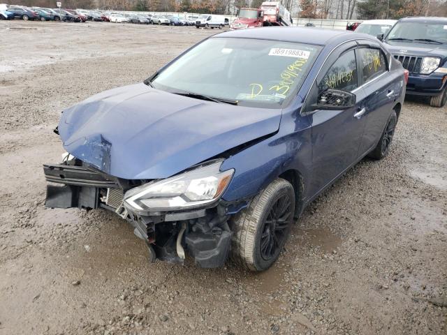 NISSAN SENTRA S 2016 with VIN 3N1AB7AP2GY322581 - Photo from auction