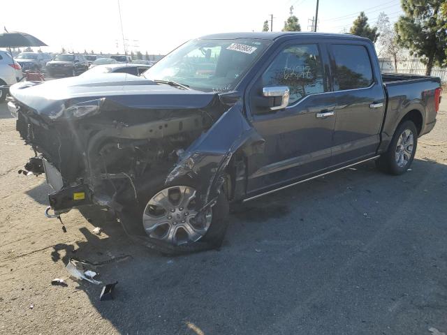 FORD F150 SUPER 2021 with VIN 1FTFW1E89MFA41663 - Photo from auction