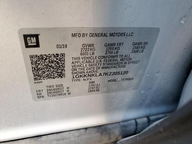Photo 14 from auction – 2019 GMC ACADIA SLE with VIN 1GKKNKLA7KZ205120