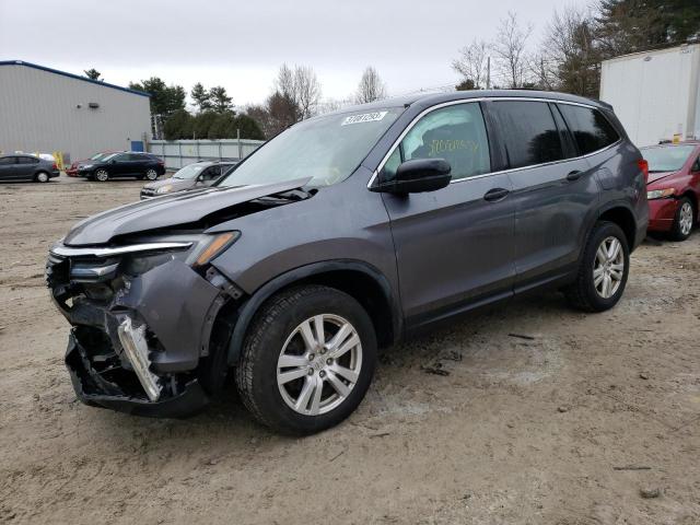 Photo 1 from auction – 2016 HONDA PILOT LX with VIN 5FNYF6H13GB037251