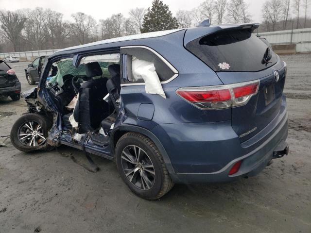 Photo 2 from auction – 2016 TOYOTA HIGHLANDER with VIN 5TDKKRFH3GS129961