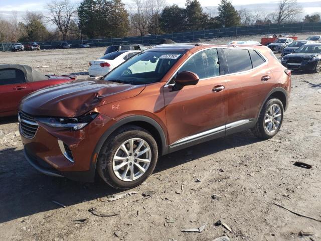 BUICK ENVISION P 2021 with VIN LRBAZLR48MD176549 - Photo from auction