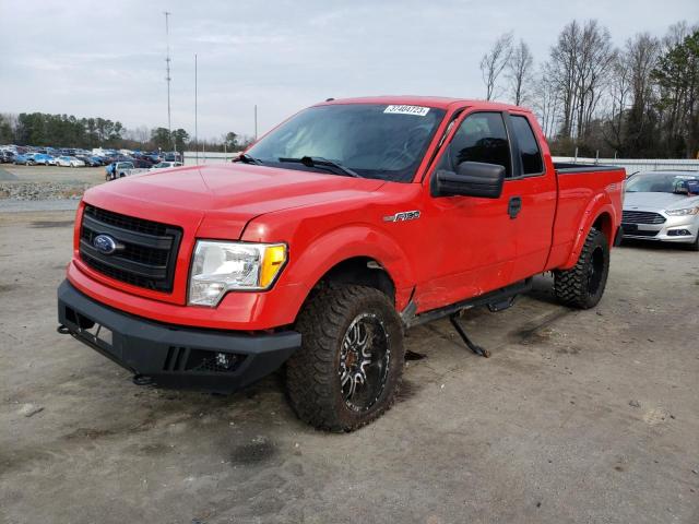 FORD F150 SUPER 2013 with VIN 1FTFX1EF1DFC38368 - Photo from auction