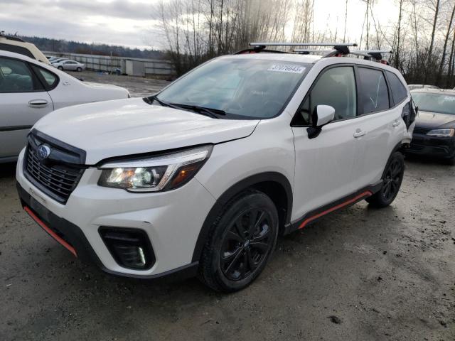 SUBARU FORESTER S 2019 with VIN JF2SKAPC9KH423027 - Photo from auction