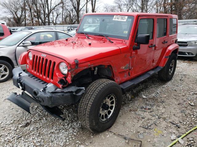 JEEP WRANGLER U 2015 with VIN 1C4HJWEG2FL590721 - Photo from auction