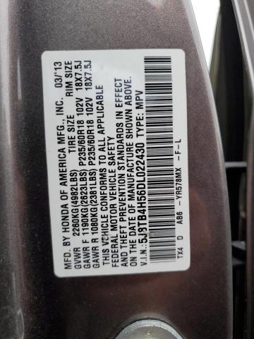 Photo 14 from auction – 2013 ACURA RDX TECHNO with VIN 5J8TB4H56DL022430