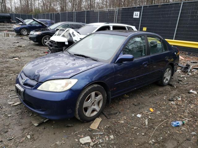 HONDA CIVIC EX 2004 with VIN 2HGES25734H523033 - Photo from auction