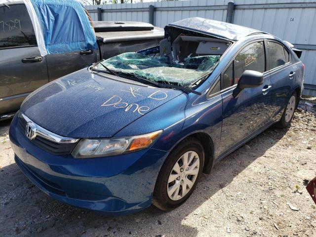 HONDA CIVIC LX 2012 with VIN 19XFB2F54CE073080 - Photo from auction
