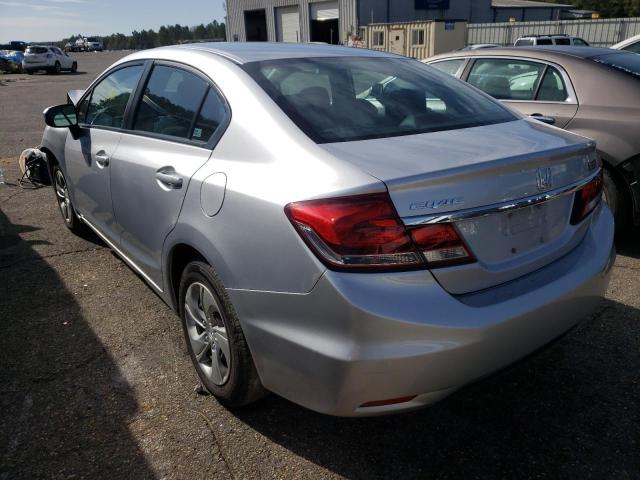 Photo 2 from auction – 2015 HONDA CIVIC LX with VIN 19XFB2F59FE076349