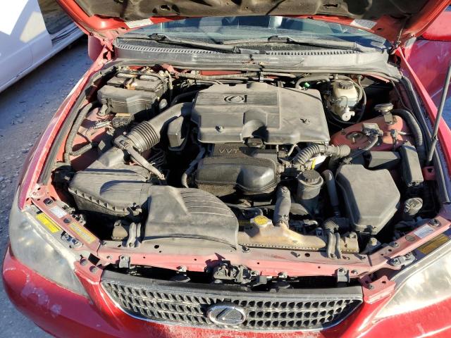 Photo 11 from auction – 2002 LEXUS IS 300 with VIN JTHBD192920039016