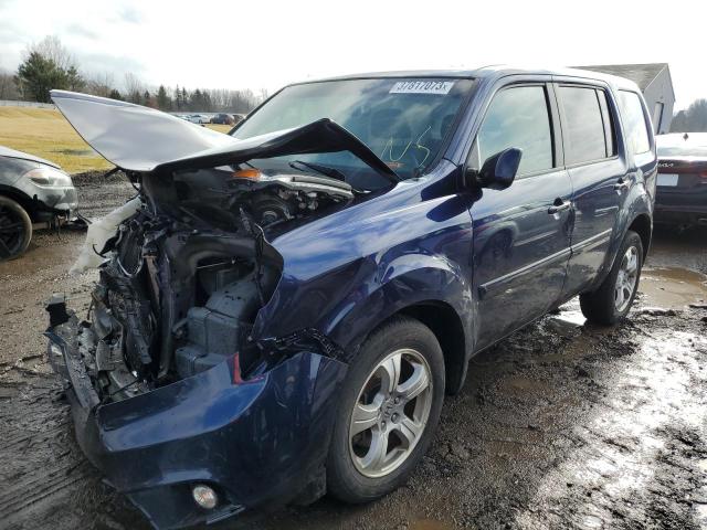 HONDA PILOT EXL 2015 with VIN 5FNYF4H54FB040147 - Photo from auction