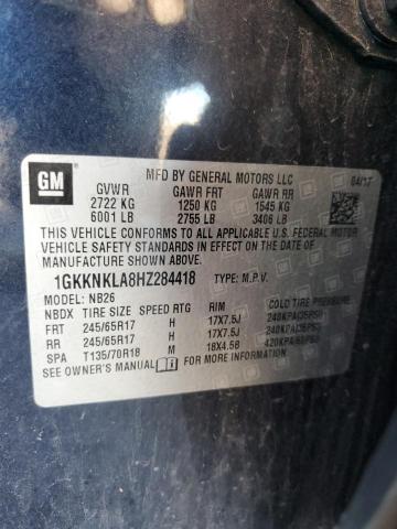 Photo 14 from auction – 2017 GMC ACADIA SLE with VIN 1GKKNKLA8HZ284418