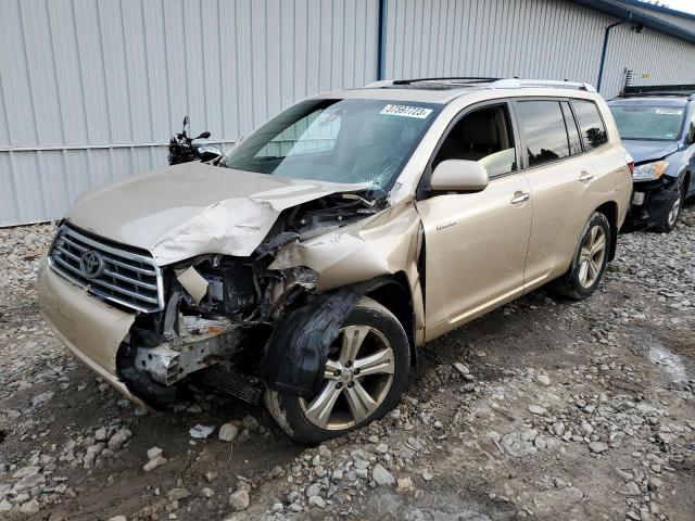 TOYOTA HIGHLANDER 2008 with VIN JTEES42A782019119 - Photo from auction