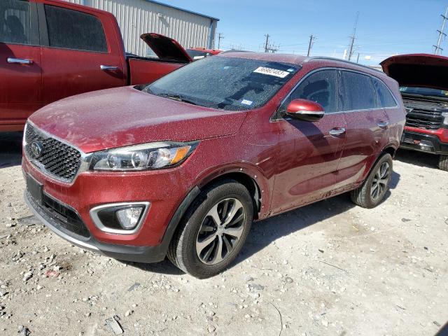 KIA SORENTO EX 2017 with VIN 5XYPH4A5XHG276054 - Photo from auction