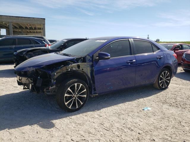TOYOTA COROLLA L 2019 with VIN 5YFBURHE9KP905296 - Photo from auction