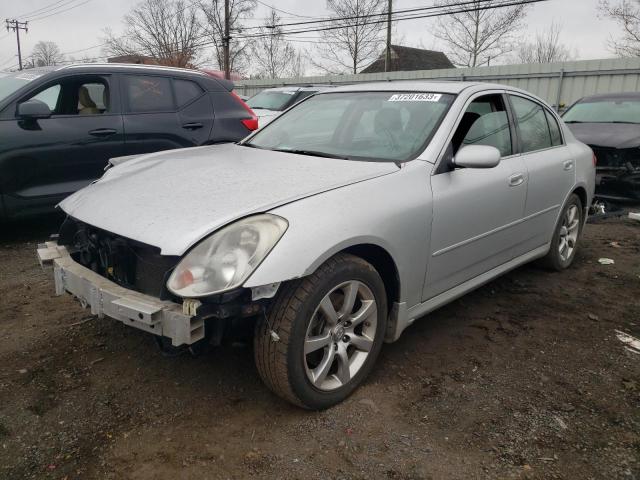 INFINITI G35 2006 with VIN JNKCV51F36M618136 - Photo from auction