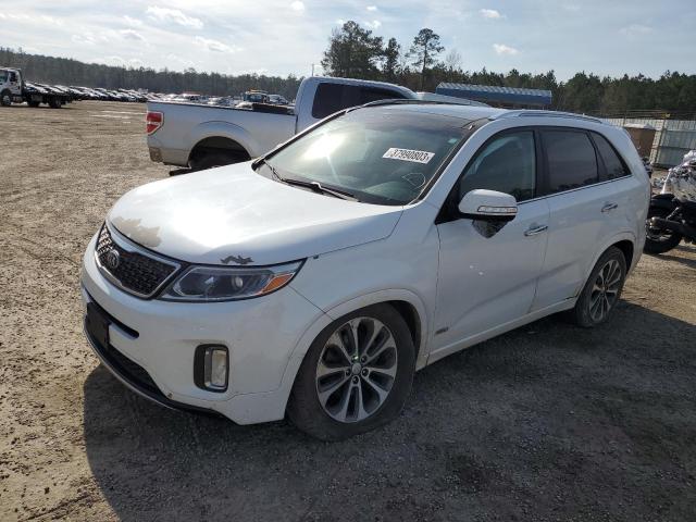 KIA SORENTO SX 2014 with VIN 5XYKWDA74EG478286 - Photo from auction
