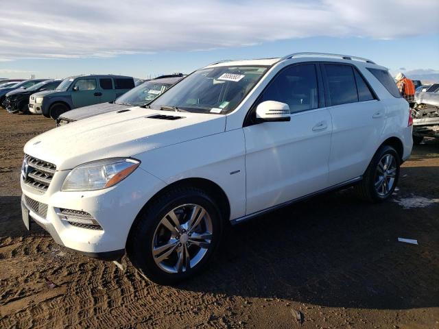MERCEDES-BENZ ML 350 BLU 2012 with VIN 4JGDA2EB2CA026663 - Photo from auction